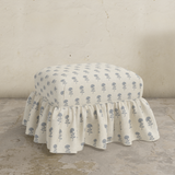 Edith Ruffle Ottoman