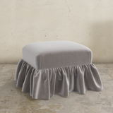 Edith Ruffle Ottoman