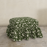 Edith Ruffle Ottoman