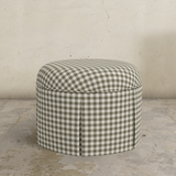 Ely Skirted Ottoman