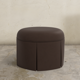 Ely Skirted Ottoman