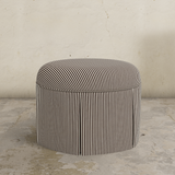 Ely Skirted Ottoman