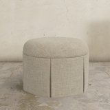 Ely Skirted Ottoman