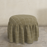 Eloise Ruffle Ottoman