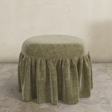 Eloise Ruffle Ottoman