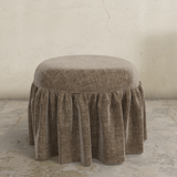 Eloise Ruffle Ottoman