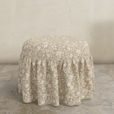 Eloise Ruffle Ottoman