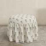 Eloise Ruffle Ottoman