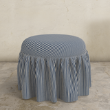 Eloise Ruffle Ottoman