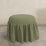 Eloise Ruffle Ottoman