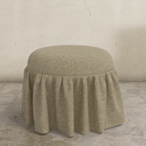 Eloise Ruffle Ottoman