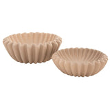 Lehriya Bowls - Set of 2 - Tan