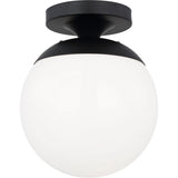 Leo Hanging Globe Semi Flush Mount