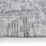 Graphite Rug - Silver Cloud