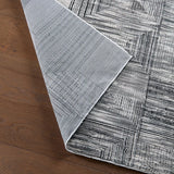 Graphite Rug - Silver Cloud