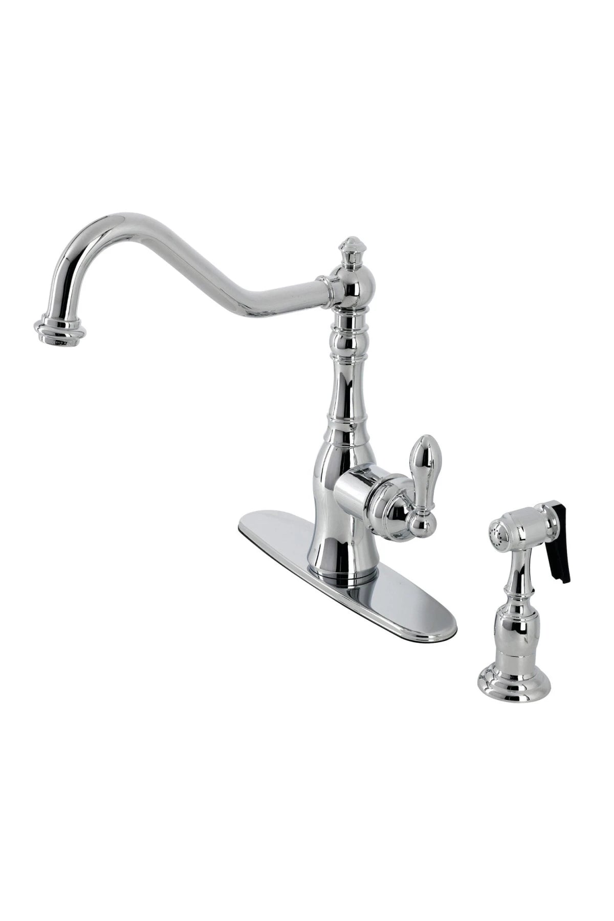 Heritage Widespread Bridge Kitchen Faucet