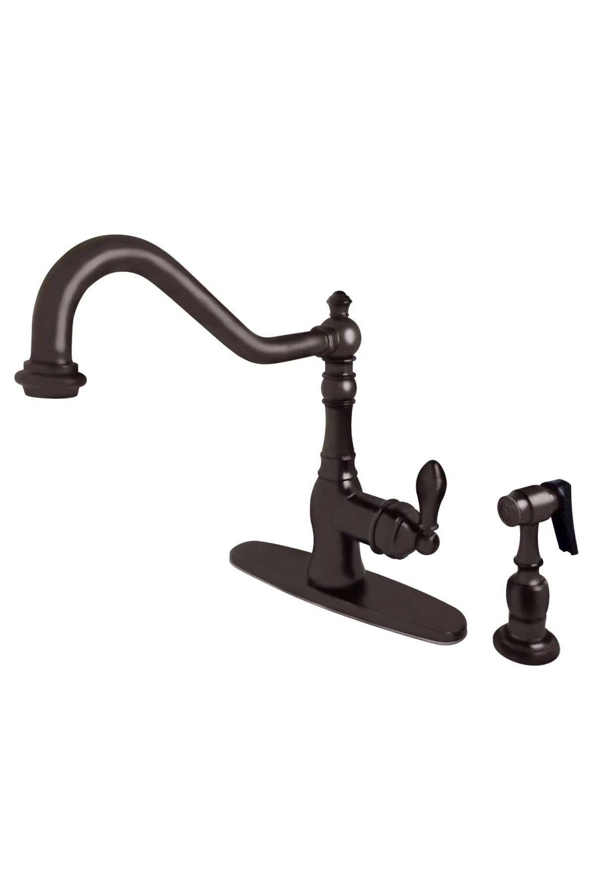 Heritage Widespread Bridge Kitchen Faucet
