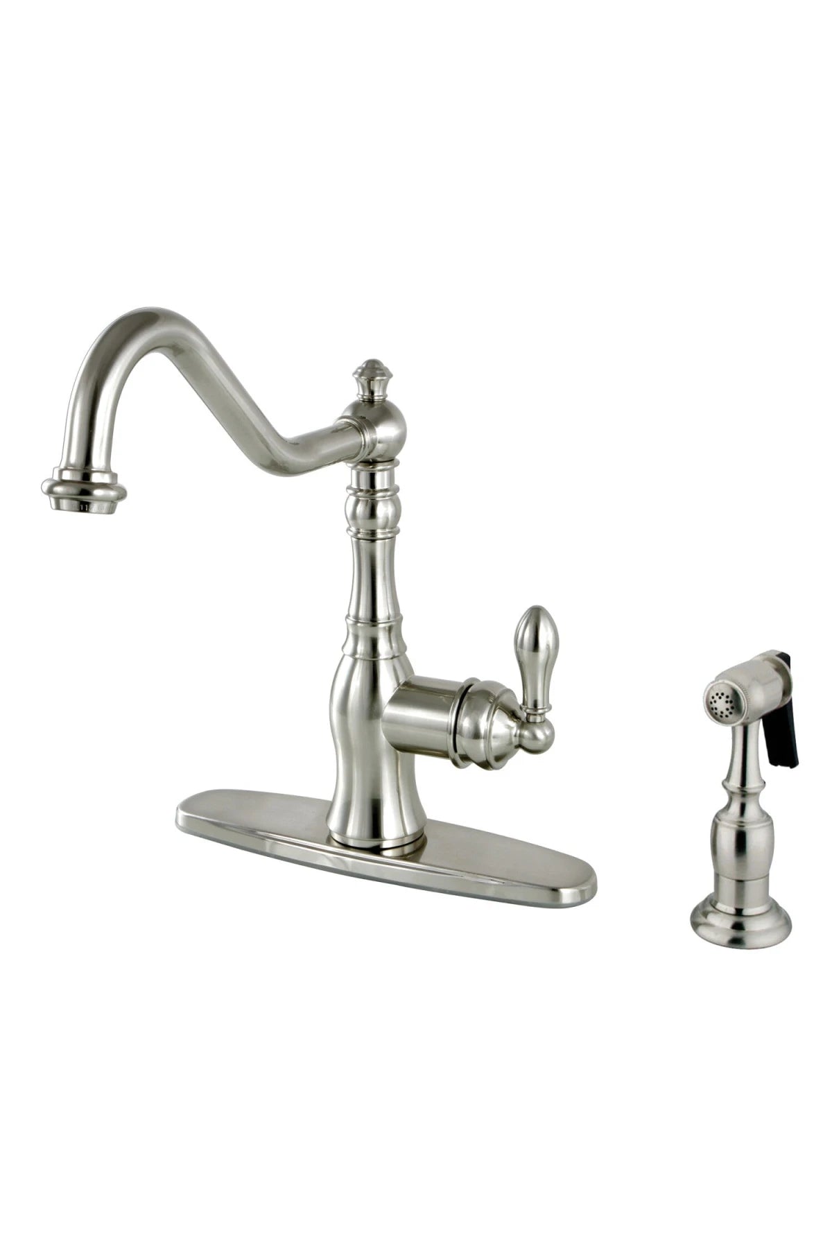 Heritage Widespread Bridge Kitchen Faucet