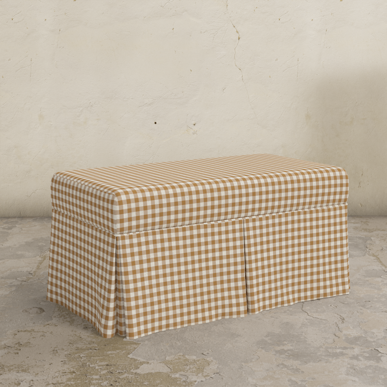 Hamilton Skirted Storage Bench