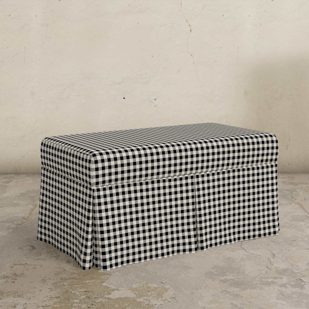 Hamilton Skirted Storage Bench