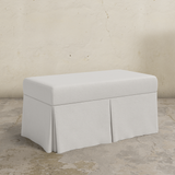 Hamilton Skirted Storage Bench