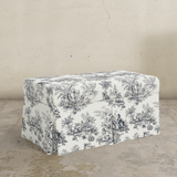 Hamilton Skirted Storage Bench