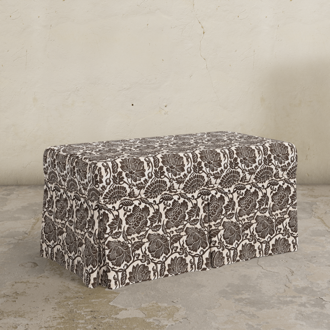 Hamilton Skirted Storage Bench