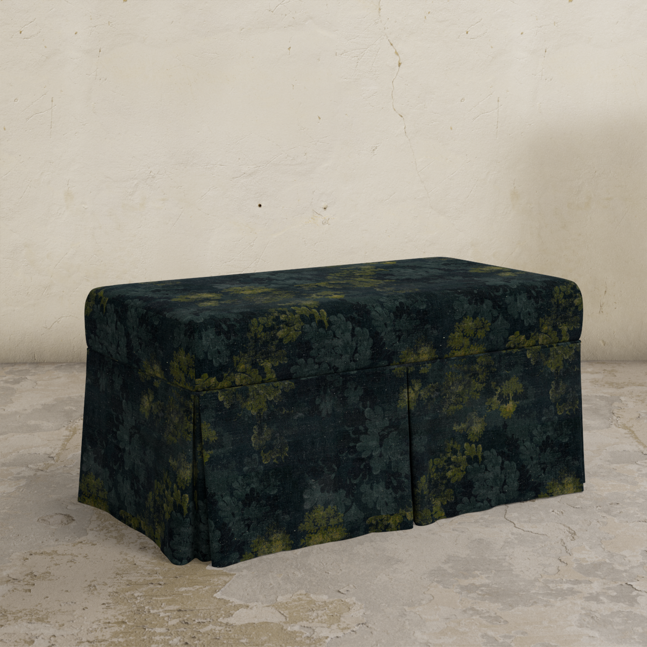 Hamilton Skirted Storage Bench