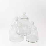 Vintage-Inspired Glass Canister - 3 Sizes