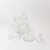 Vintage-Inspired Glass Canister - 3 Sizes