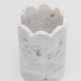 Scalloped Marble Bottle Chiller