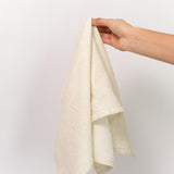 Simple Woven Dishtowel - Ivory