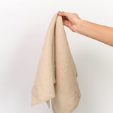Linen Tea Towel - Beige