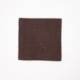 Linen Coasters - Set of 4 - Brown