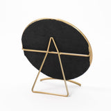 Antique Brass Folding Mirror