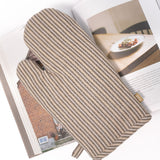 Striped Oven Mitt