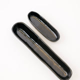 Sable Olive Bowl - Matte Black/Glossy Black - Set of 2
