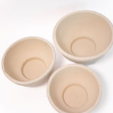 Paper Mache Bowls - Set of 3
