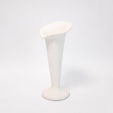 Trumpet Vase - White