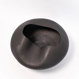 Organic-Shaped Vase - Matte Black