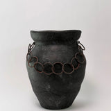 Terracotta Vase with Chain