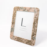 Floral Print Picture Frame