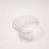 Ribbed Stemless Martini Glass