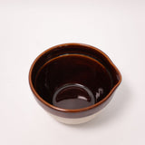 Stoneware Mixing Bowl with Glazed Rim
