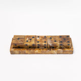 Tortoiseshell Resin Dice Set
