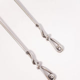 Twisted Handle Stainless Steel Serving Set