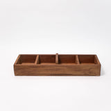 Vintage-Inspired Wooden Brick Mold with Handle