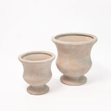 Ceramic Pedestal Urn - 2 Sizes