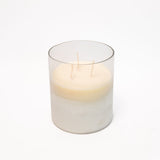 Jasmine Frosted Glass Candle - 2 Sizes