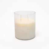 Jasmine Frosted Glass Candle - 2 Sizes